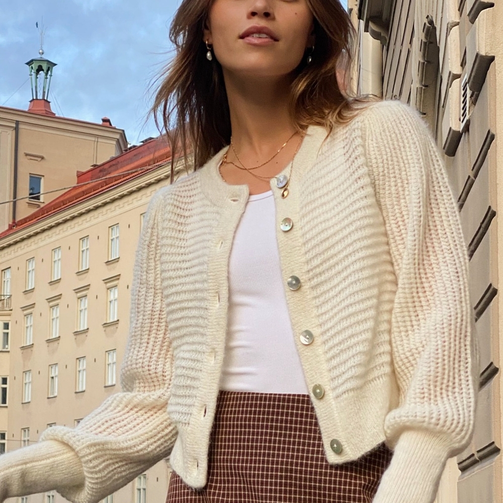 Wilfred seater cardigan